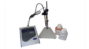 PHMETRO DIGITAL MICROPROCESSADO MEDIDOR DE PH COMPLETO DE BANCADA