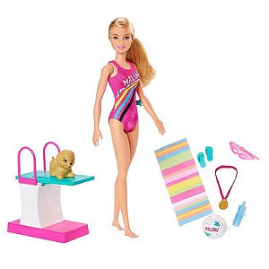 Boneca Barbie - Barbie Dreamhouse Adventures - Barbie Nadadora - Mattel