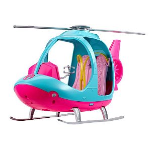 Boneca Barbie e Veículo - Helicóptero da Barbie - Mattel
