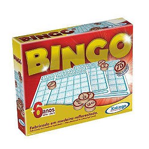 Jogo Bingo Pedra de Madeira - Xalingo
