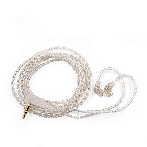 Cabo Fone In-Ear KZ Prata