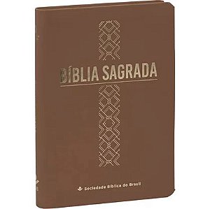 Biblia Caramelo com Ziper Letra Grande