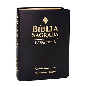 Bíblia Sagrada com Harpa ARC - Preta