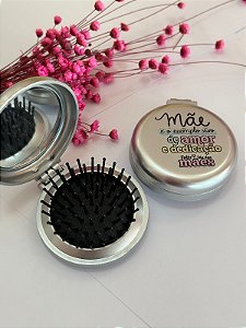 Escova com espelho personalizada Dia das Mães  - Código 0353