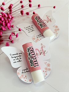 Card Borboleta com manteiga de cacau Dia das mães  - Código 0357