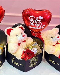 Box coração modelo Love  - Código 0374
