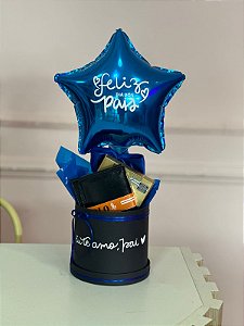 Cesta minizinha modelo Feliz Dia dos Pais - Código 0383