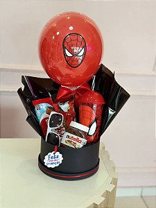 Cesta Infantil Homem Aranha - Código 0404