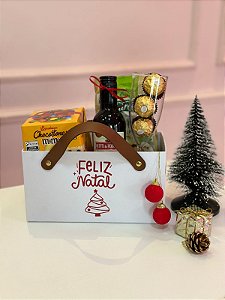 Box com alça Feliz Natal - Código 0423