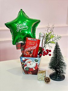 cesta com mini Champanhe - Código 0424