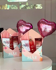 Kit Com Caixa envelope Body splash e Hidratante corporal - Código 0455
