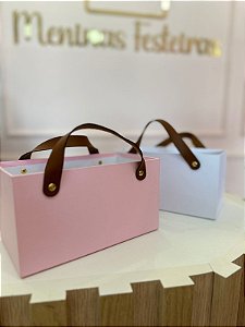 Caixa Cartonada com Alça 22x12x17cm - Código 0458