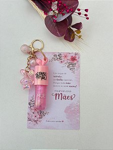 Gloss com Chaveiro e Tag personalizada - Código 0554