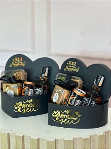 Caixa de Coração com Whisky - Código 0563