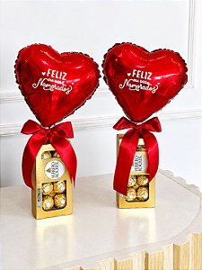 Ferrero Rocher com Balão de 10" - Código 0567