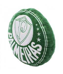 ALMOFADA PALMEIRAS FORMATO BRASÃO