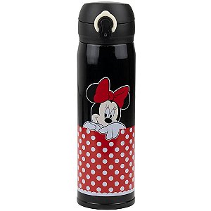 GARRAFA TÉRMICA INOX MINNIE MOUSE POÁ 400ML