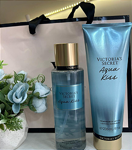 KIT BODY SPLASH + CREME VICTORIA'S SECRET - AQUA KISS