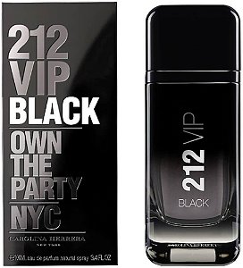 PERFUME CAROLINA HERREIRA 212 VIP BLACK - MASCULINO