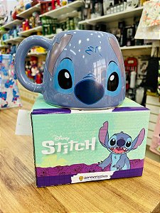 CANECA STITCH AZUL - ORNAMENTO ANGEL