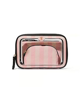 KIT 3 NECESSAIRES GLAMOUR - VICTORIA'S SECRET
