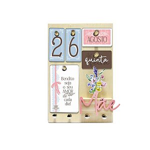 CALENDÁRIO PERMANENTE MÃE 23X15