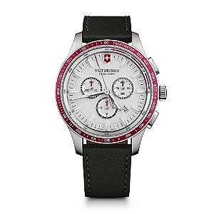 Relógio Victorinox masculino  alliance sport chronograph branco
