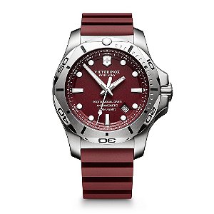 Relógio Victorinox masculino professional diver vermelho