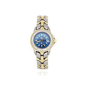 Relógio Feller suíço feminino F6012824/26 pulseira aço mista