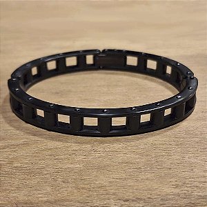 Bracelete em Aço Ionizado