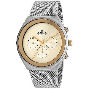Relógio Oslo Masculino Cronógrafo OMTSSCVD0015