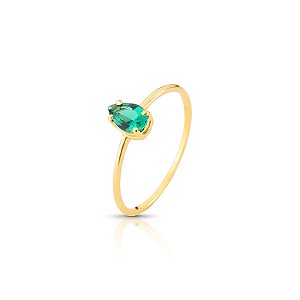 Anel Gota em Ouro 18k