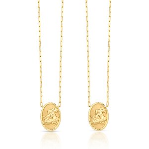 Escapulário São Jorge em Ouro 18k
