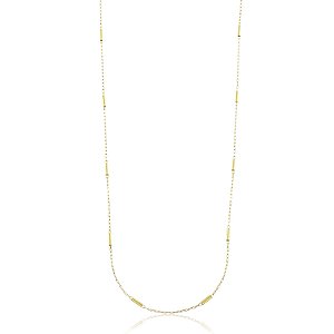 Gargantilha Cartier com Tubinhos em Ouro 18k