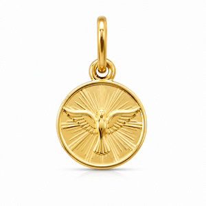 Pingente Espírito Santo | Medalha Religiosa de Fé, Paz e Proteção