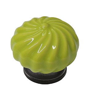 Puxador Cerâmica IL 7018 - Verde - 43MM