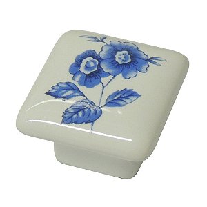 Puxador Cerâmica IL 7021 - Floral - 37MM