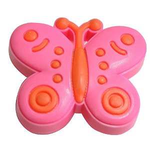 Puxador Infantil - IL 5541 - Borboleta - 43x37MM