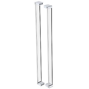 Puxador Duplo DF 920 - Incolor - 60 cm