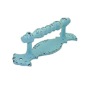 Puxador Rústico IL 6007 - Azul - 220X63X65MM