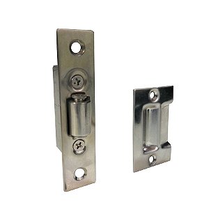 Fecho Rolete - IL 8313 - Escovado - 20x90 MM