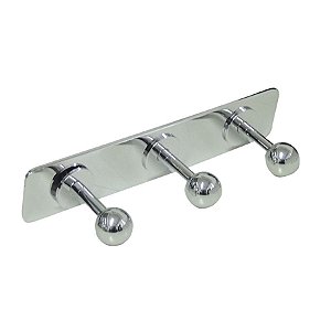 Cabide - 9010-3 - Cromado