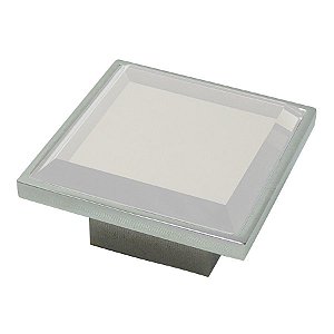 Puxador Cristal - IL 4517 - Branco - 60MM