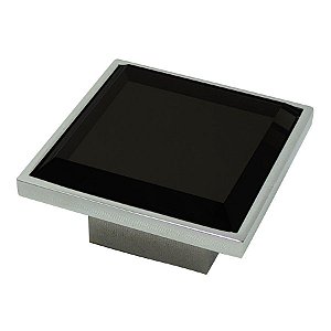 Puxador Cristal - IL 4517 - Preto - 60MM