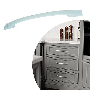 Puxador Sonico IL 2092 - Branco - 160MM