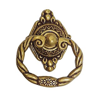 Puxador Colonial 171 - Dourado Antigo - 45MM