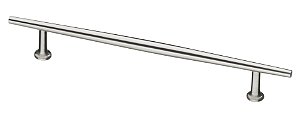 Puxador IL 558 - Escovado - 64MM