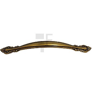 Puxador Colonial 167 - Dourado Antigo - 64MM