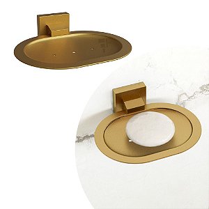 Porta Sabonete - Eterna Gold Matte