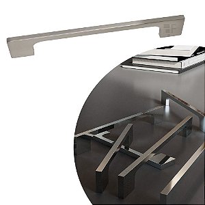 Puxador IL 1726 - Escovado - 160MM